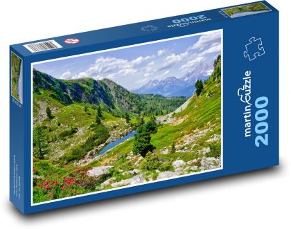 Alps - Gasselsee - Puzzle 2000 pieces, size 90x60 cm 