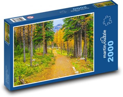 Jesenná príroda - Puzzle 2000 dielikov, rozmer 90x60 cm 