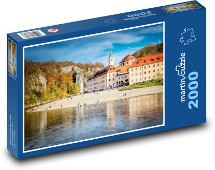 Kláštor Weltenburg - Puzzle 2000 dielikov, rozmer 90x60 cm 