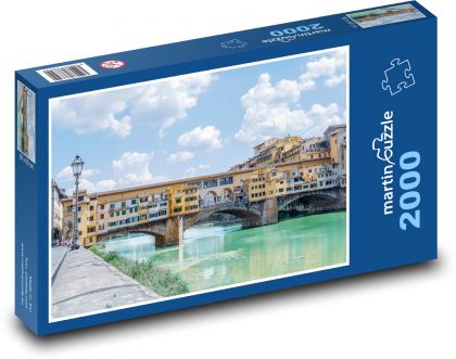 Taliansko - Florencia - Puzzle 2000 dielikov, rozmer 90x60 cm 