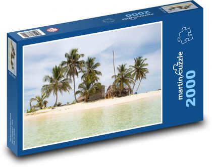 Panama - Palmen - Puzzle - 2000 Teile