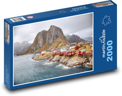 Norway - Lofoten - Puzzle 2000 pieces, size 90x60 cm 