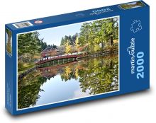 Japonsko - zahrada Puzzle 2000 - 90x60 cm