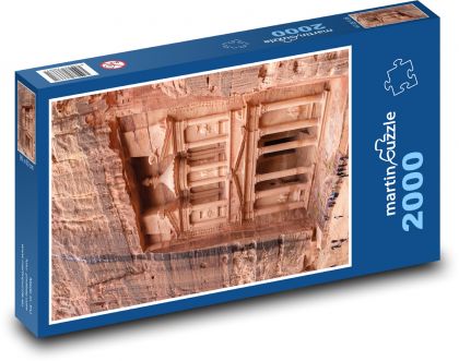 Petra - Jordan, treasure house - Puzzle 2000 pieces, size 90x60 cm 