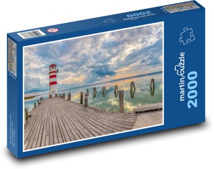 Neusiedler See - Leuchtturm, Österreich - Puzzle - 2000 Teile