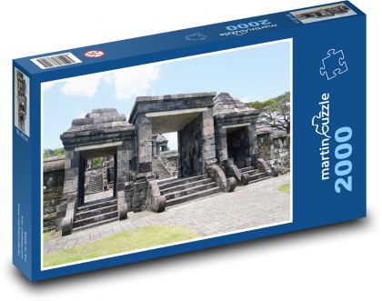 Raku Boko - Indonesia - Puzzle 2000 pieces, size 90x60 cm 