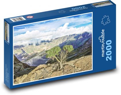 Berg - Vulkan - Puzzle - 2000 Teile