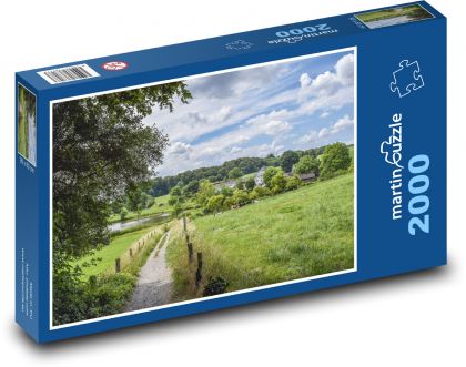 Vidiek - príroda - Puzzle 2000 dielikov, rozmer 90x60 cm 
