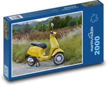 Yellow Scooter Puzzle 2000 pieces - 90 x 60 cm