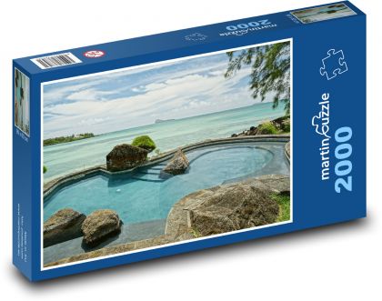 Basen na Oceanie Indyjskim - Puzzle 2000 elementów, rozmiar 90x60 cm