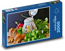 Piwo w dzbanku - chmiel Puzzle 2000 elementów - 90x60 cm