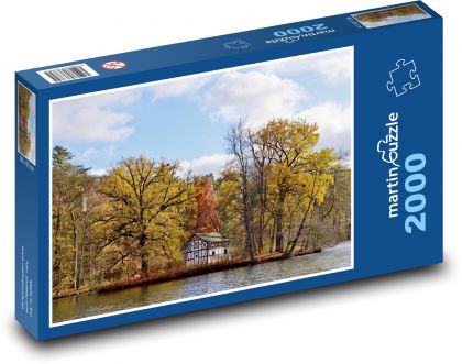 Jesienna przyroda - Puzzle 2000 elementów, rozmiar 90x60 cm