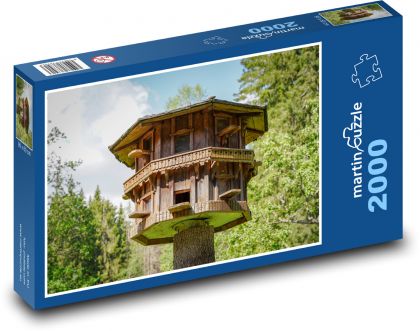 Birdhouse - Puzzle 2000 pieces, size 90x60 cm 