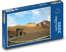 Kirgizsko - Tash Rabat Puzzle 2000 dielikov - 90 x 60 cm