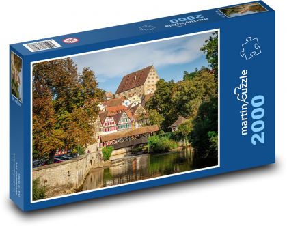 Niemcy - Schwäbisch Hall - Puzzle 2000 elementów, rozmiar 90x60 cm