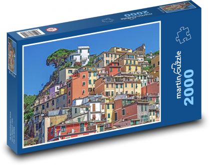 Italy - colorful houses - Puzzle 2000 pieces, size 90x60 cm 