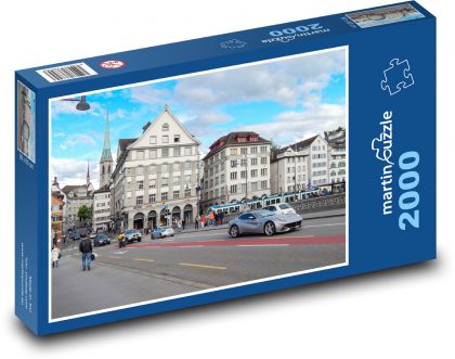 Zurich - Switzerland - Puzzle 2000 pieces, size 90x60 cm 