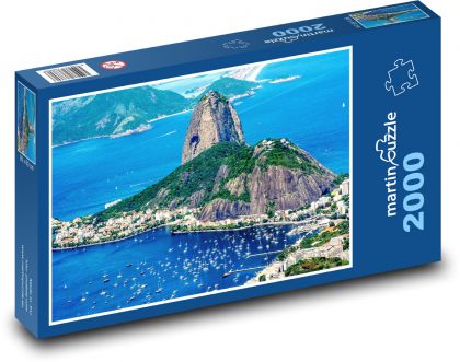 Brazília - Rio - Puzzle 2000 dielikov, rozmer 90x60 cm 