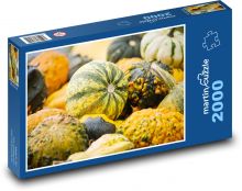 Dekoratívna jesenná zelenina Puzzle 2000 dielikov - 90 x 60 cm