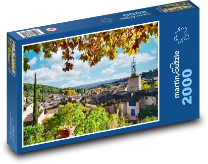 A city in Provence, France - Puzzle 2000 pieces, size 90x60 cm 