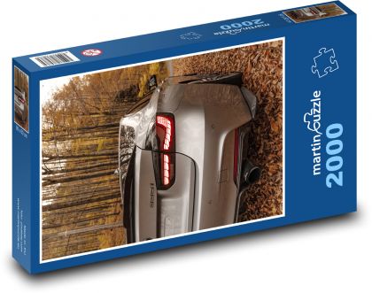 Jesenné auto - Puzzle 2000 dielikov, rozmer 90x60 cm 