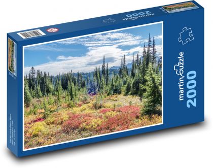 Magischer Herbst in den Bergen - Puzzle - 2000 Teile