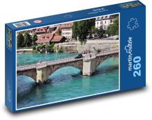 Bern - Switzerland, bridge Puzzle 260 pieces - 41 x 28.7 cm 