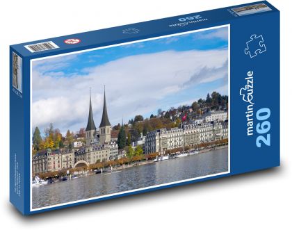 Lucern - Švajčiarsko - Puzzle 260 dielikov, rozmer 41x28,7 cm