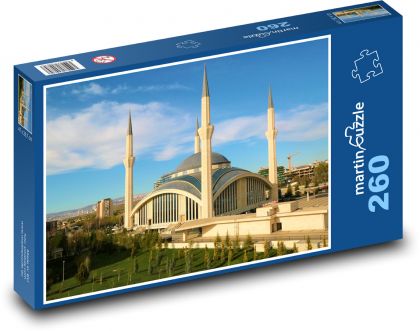 Minaret - architektura  - Puzzle 260 dílků, rozměr 41x28,7 cm