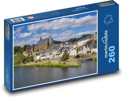 Saarburg - Nemecko - Puzzle 260 dielikov, rozmer 41x28,7 cm