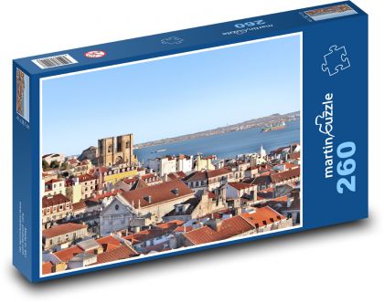 Lizbona - Portugalia - Puzzle 260 elementów, rozmiar 41x28,7 cm