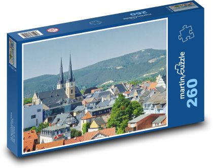 Mesto - Durínsko, Nemecko - Puzzle 260 dielikov, rozmer 41x28,7 cm