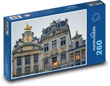 Grand Place - Brussels - Puzzle 260 pieces, size 41x28.7 cm 