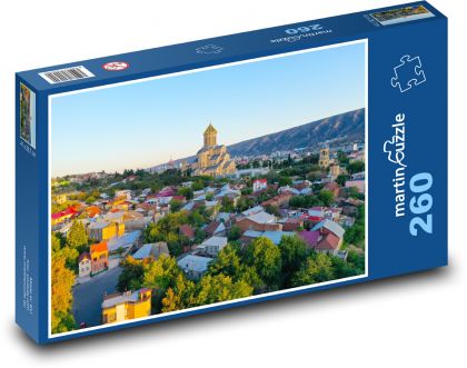 Budovy - kostol, chrám - Puzzle 260 dielikov, rozmer 41x28,7 cm