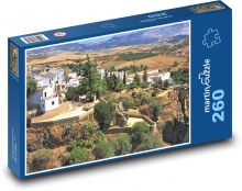 City - architecture, nature Puzzle 260 pieces - 41 x 28.7 cm 