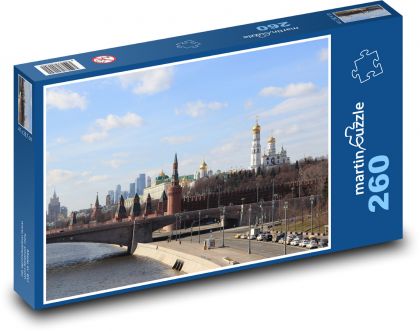 Rusko - Kremeľ, Moskva - Puzzle 260 dielikov, rozmer 41x28,7 cm