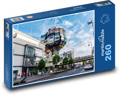 Silnice - architektura, ulice - Puzzle 260 dílků, rozměr 41x28,7 cm