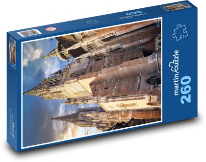 Muenster - Německo - Puzzle 260 dílků, rozměr 41x28,7 cm