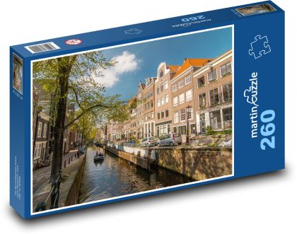 Amsterdam - Holandsko - Puzzle 260 dielikov, rozmer 41x28,7 cm