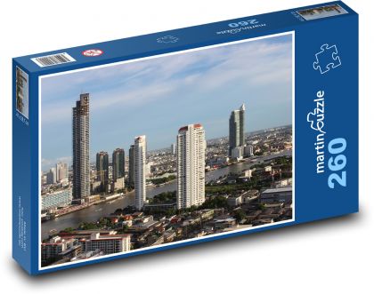 Bangkok - Thajsko - Puzzle 260 dielikov, rozmer 41x28,7 cm