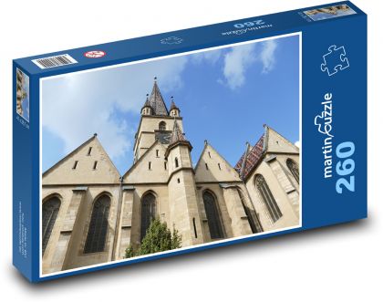Sibiu - Rumunsko - Puzzle 260 dílků, rozměr 41x28,7 cm