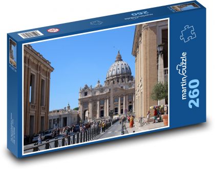 Řím - Vatikán, Itálie - puzzle 260 dílků