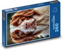 Britischer Spaniel - Haushund Puzzle 260 Teile - 41 x28,7 cm