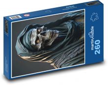 Lebka muže v masce Puzzle 260 - 41x28,7 cm