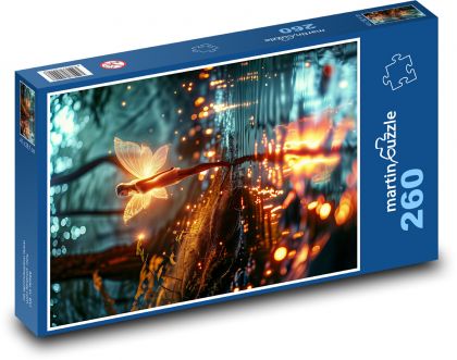 Tancujúca víla elfov - Puzzle 260 dielikov, rozmer 41x28,7 cm