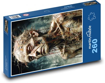 Man monster - Puzzle 260 pieces, size 41x28.7 cm 