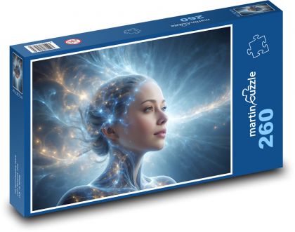 Mystical woman - Puzzle 260 pieces, size 41x28.7 cm 