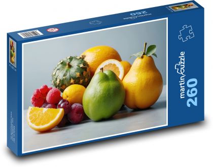 Ovoce - zdravé jídlo - Puzzle 260 dílků, rozměr 41x28,7 cm