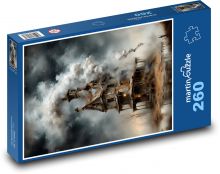 Strašidelný dom Puzzle 260 dielikov - 41 x 28,7 cm 