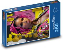Portrait of a woman Puzzle 260 pieces - 41 x 28.7 cm 